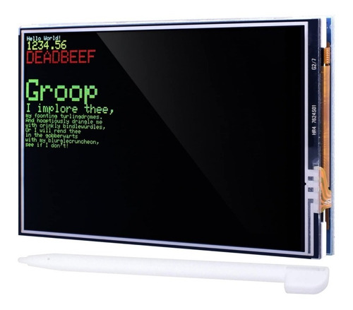 Shield Lcd Tft 35'' Touch Desarrollo Uno Mega2560 480x320