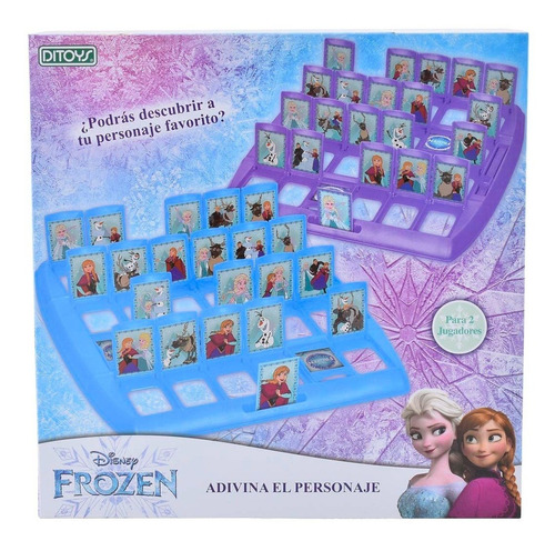 Quien Es Quien? Adivina El Personaje De Frozen 2298 Ditoys 