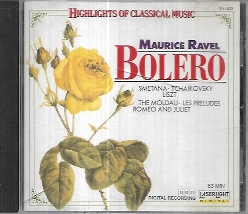 London Philharmonic Vienna Sympo Album Maurice Ravel Bolero 