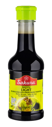 Molho De Soja Shoyu Light Sakura 150ml
