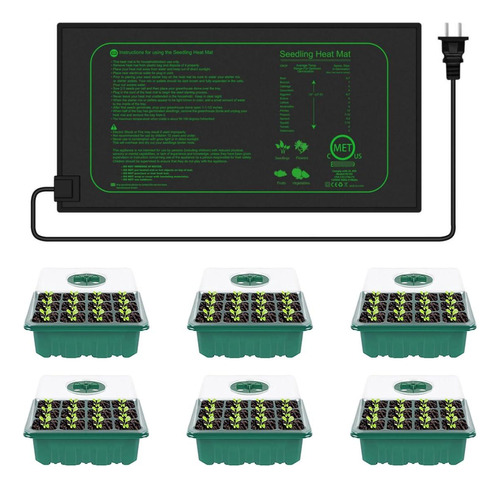 Bandejas Térmicas 6x72 Celdas Para Germinación En Invernader