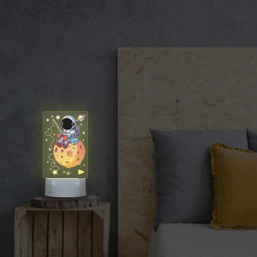 Lámpara De Mesa, Luces Nocturnas Led, Carga Usb, Luz Nocturn
