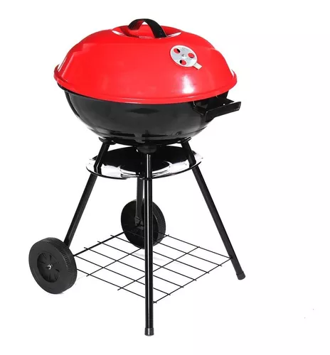 Parrillero Barbacoa Portátil C/ruedas 54X34cm Asador — El Rey del