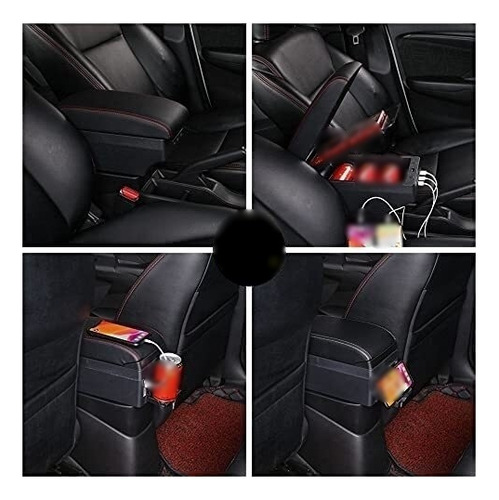 Almacenamiento Central Del Apoyabrazos Para Kia Rio 15-21
