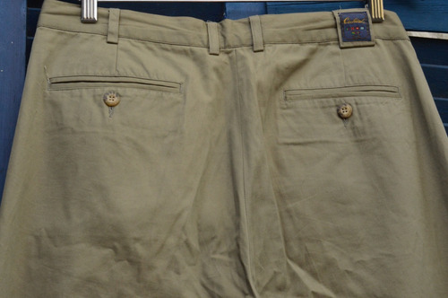 Pantalon Pinzado De Hombre Verde - Cacharel -