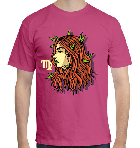 Playera Signo Zodiacal Mujer Pelirroja - Unisex - Virgo