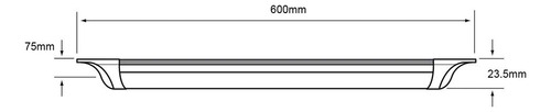 Lámpara Lineal Led Tecnolite Capela I Para Sobreponer 18w Lu Blanco