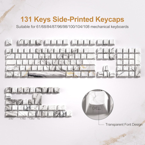 Juego De Teclas Para Teclado Mecánico 60% 65% 75% 95% Keycap