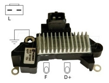 Regulador Alternador Indiel Volkswagen/saveiro/ Gol Iii