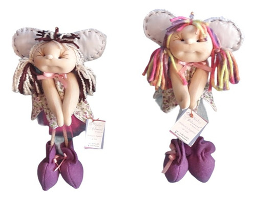 Muñeca Haditas Colgantes De Tela