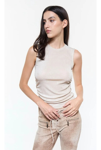 Remera Ginebra Top Boulevar Beige I25