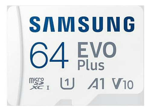 Tarjeta De Memoria Samsung Evo Plus 64gb Microsd (2024) + Ad