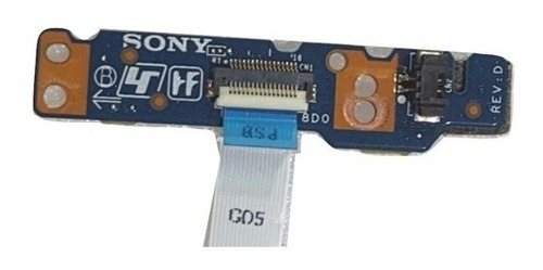 Placa Boton Encendido Ultrabook Sony Vaio Svf14a