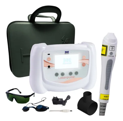 Laserpulse Portátil Com Aplicador Probe Laser P4 808 Nm Ibramed A...