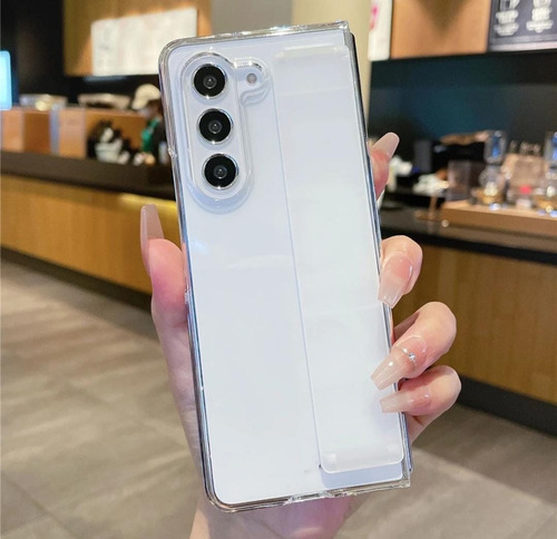 Capa Capinha Premium Com Alça Fita Para Galaxy Z Fold 5