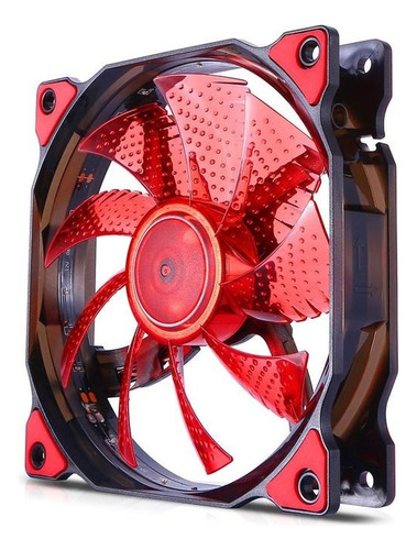 Cooler 32 Led Vermelho 120mm 12cm Ventoinha Gamemax Gf12r