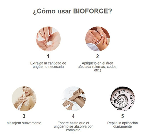 Imagen 2 de 6 de Bioforce Ungüento Corporal