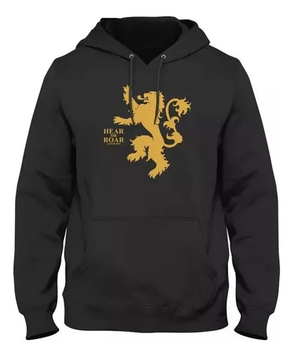 Buzo Canguro Game Of Trhones Hear Me Roar Unisex