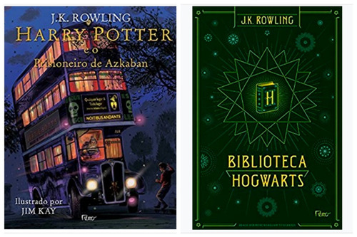 Harry Potter E O Prisioneiro Azkaban + Box Biblioteca Hogwar