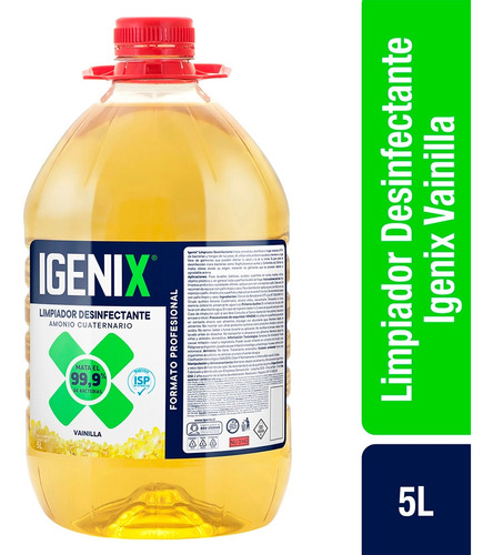 Limpiador Desinfectante Igenix Vainilla 5 Lts