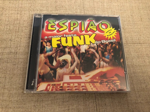 Cd Espião Shock De Monstro A Maior Festa Funk Do Brasil 