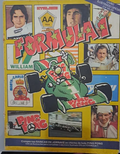 Álbum Ping Pong Fórmula 1 - 1982 by Figurinha Esporte Clube - Issuu