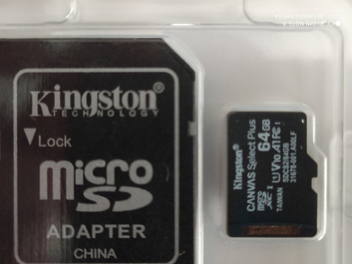 Microsd Kinsgton 64 Gb 100% Original Clase10 100% Selladas