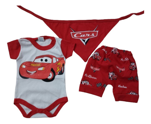 Ajuar Para Bebé Cars Autos Rayo Mcqueen Set Bebe