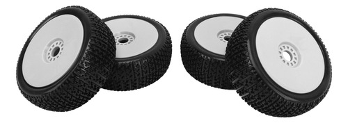 Neumático Blanco Blanco 1/8 Rc Para Automóvil, 4 Piezas, Neu