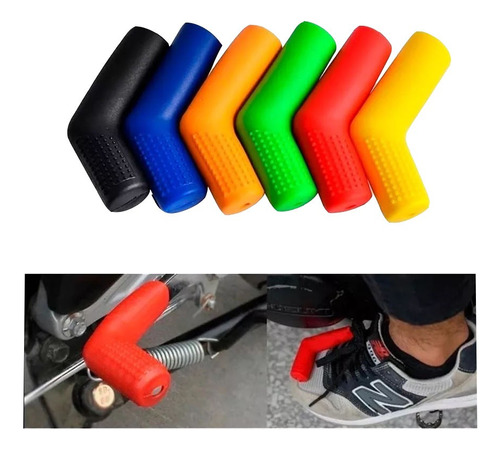 Protector De Silicona/palanca De Cambios De Moto Pata-omi