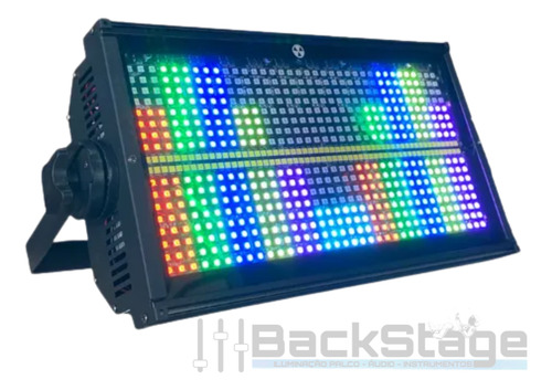 10 Strobo Atomic 1000w Led 960bm Rgbw Dmx Balada+case Brinde
