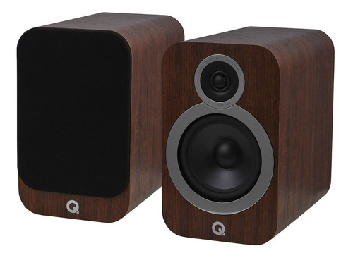 Q Acoustics 3030i Parlantes Monitores 2 Vías Walnut Nuevos