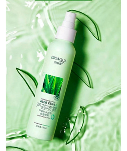 Aloe Vera Bioaqua Repara Humecta Quemaduras Acné Grasa Tipo De Piel Normal