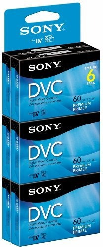 Accesorio Camara Sony Dvm60prr 6 Pack Minute Dvc