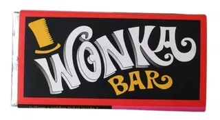 Barra De Chocolate Willy Wonka 50g Artesanal