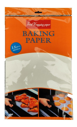 Papel Mantequilla Xxl 15 U/n De 52x40cm Excelente Cocina ¡¡¡