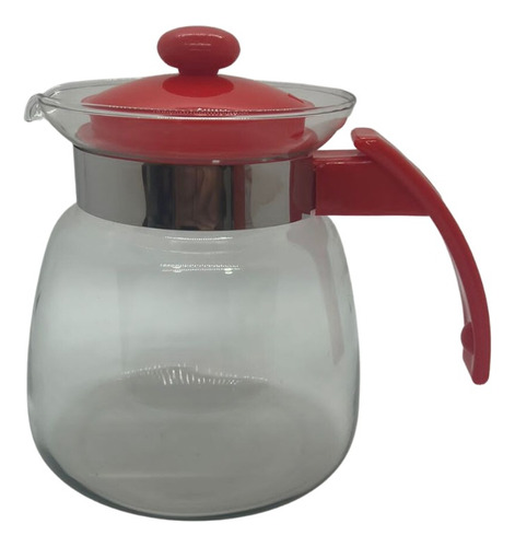 Cafetera Jarra Vidrio Templado Para Café Té Mate 1lt  C/asa 