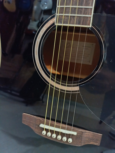 Guitarra Electroacústica Eko Ranger Okm Negro Diestro Wengué (Usado)
