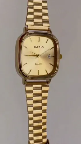 casio Lindo Relógio Mov't 3298 Made In Japan Sem Uso Leia