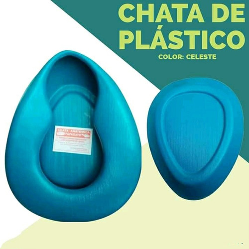 Imagen 4 de 7 de Chata Bacin De Plastico Pico De Pato O Tipo Pala Ortopedico