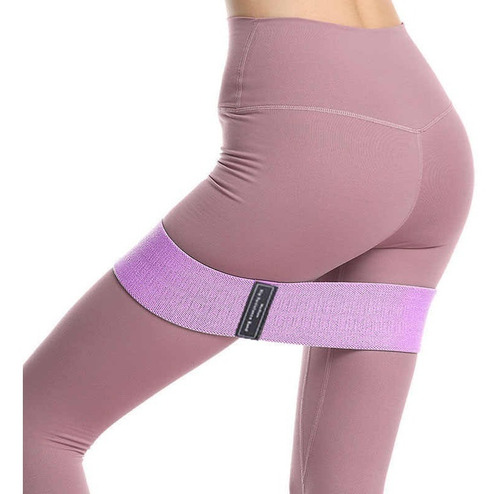 Bandas Elásticas Tela Hip Bands Set 3 Ligas Calidad Gluteos