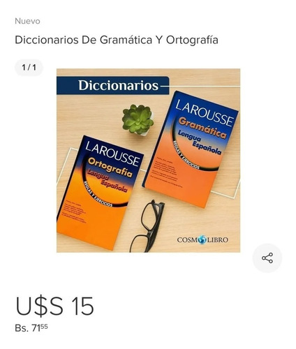 Ortografía Y Gramática Larousse .usados