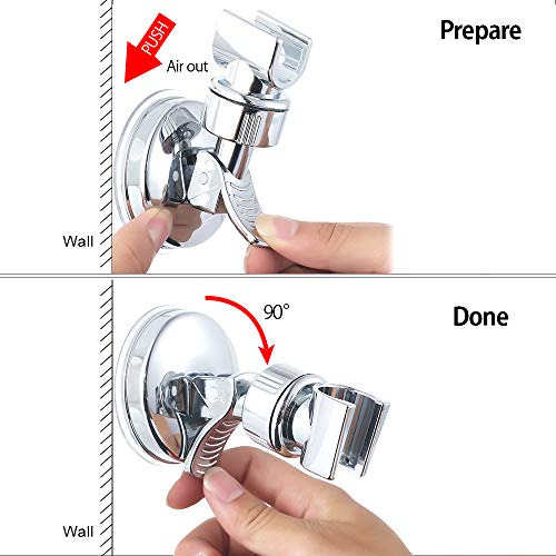 Soporte De Ducha Ajustable Para Baño, Cromado, Soporte De Pa