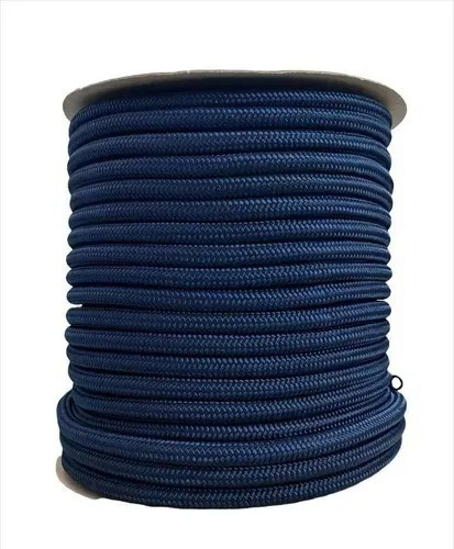 Soga Polipropileno Trenzada 14mm X 50 Metros Azul Marino