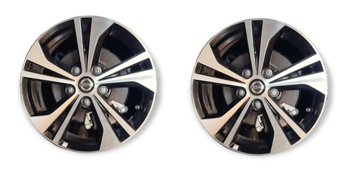 Rin Aluminio R16 Nissan Sentra 2020-2022 2 Piezas Color Cromado