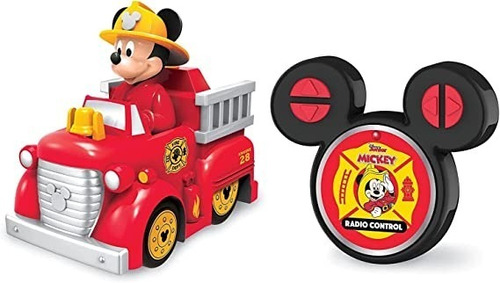 Disney Camión De Bomberos Mickey Control Remoto