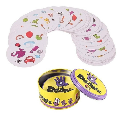 Juego De Cartas Dobble Spot It! Clasico 6 Piezas