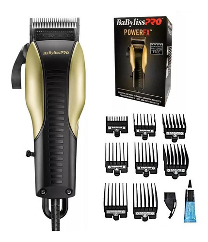 Máquina Corte Corta Pelo Profesional Fade Power Fx Babyliss Color Beige