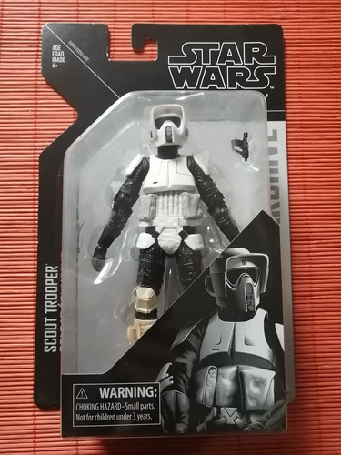 Star Wars Black Series 6 Archive Biker Scout Trooper