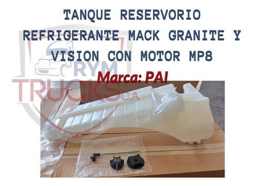 Tanque Reservorio Para Mack Granite Motor Mp8 